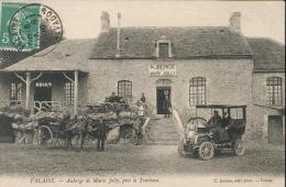 Delcampe - 14 - Falaise - Auberge Marie Jolly ,près Le Tombeau  - ( Attelage Chevaux -Automobile ) - Falaise