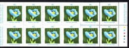 1997  Québec En Fleurs - Blue Poppy  Sc 1638 Pane Of 12  BK 199 - Libretti Completi