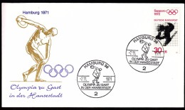 Germany Hamburg 1971 / Olympics Guest In Hansestadt, Alpine Skiing, Olympic Games Sapporo 1972 - Winter 1972: Sapporo