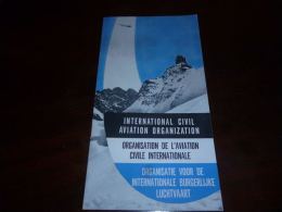 AA3-10 LC148 Folder Organisation De L'aviation Civile Commerciale Burgerlijke Luchtvaart Civil Aviation Organization - Autres & Non Classés