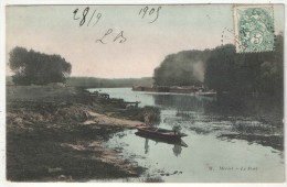 95 - MERIEL - Le Port - Bourdier 31 - 1905 - Meriel