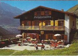 CH.-  Saas Almagelleralp. Wallis. Pension Und Restaurant Furggstalden.- Suisse - Schweiz - Switzerland.  2 Scans - Saas-Almagell