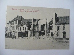 Wervicq - Ruines - Marché Du Vendredi - (Rare !) - Wervik