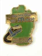 PIN´S  FRANCE TELECOM - NUMERIS EN MEUSE - France Telecom