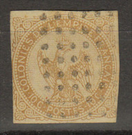 #98# COLONIES GENERALES N° 3 Oblitéré Carré De Points (Guyane) - Aigle Impérial