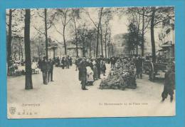 CPA Métier Marchands Ambulants Marché Aux Fleurs De Bloemenmarkt Op De Place Verte ANTWERPEN Belgique - Andere & Zonder Classificatie