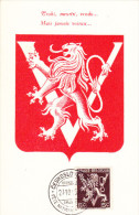 Carte Maximum BELGIQUE N°Yvert 674A (VICTOIRE - LIBERATION) Obl Sp 1945 - 1934-1951