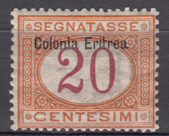 Italy Colonies Eritrea 1903 Porto Sassone#3 Mint Hinged - Eritrea