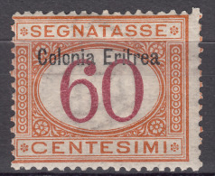 Italy Colonies Eritrea 1903 Porto Sassone#7 Mint Hinged - Eritrea