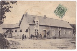 L´ILE BOUCHARD. -  Ferme De La Garnauderie. Attelage. Cliché RARE - L'Île-Bouchard