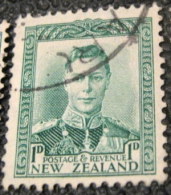 New Zealand 1938 King George VI 0.5d - Used - Usati