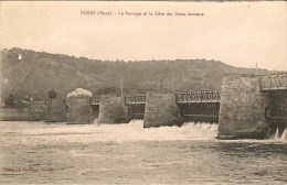 POSES LE BARRAGE ET LA COTE DES DEUX AMANTS - Sonstige & Ohne Zuordnung