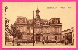 Anzin - L'Hôtel De Ville - Animée - Cliché CH. DREMAUX - 1934 - Anzin