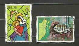 Delcampe - Belize N°510, 608 Cote 3.25 Euros - Belize (1973-...)
