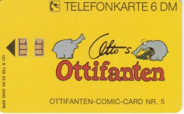 K 758 TARJETA DE ALEMANIA CON UNOS ELEFANTES DE TIRADA 3000 (ELEPHANT-ELEFANTE) COMIC OTTIFANTEN - K-Serie : Serie Clienti