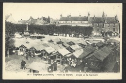 FRANCE: Bayeux - Place Du Marché - Tentes De La Boucherie - Marchands Ambulants