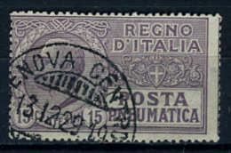 1913 - ITALIA / REGNO - ITALY - Catg. Unif. PN2 - Used - (T23032016) - - Correo Neumático