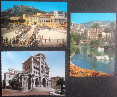 5 Cartes Postales - Monaco - Fontvieielle / Palais / Cathédrale - 1970 ? - Collezioni & Lotti