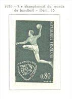 Timbre Neuf - 1970 -  France - Y&T 1629 - 7ème Champoinnat Du Monde De Hanball - Sonstige & Ohne Zuordnung