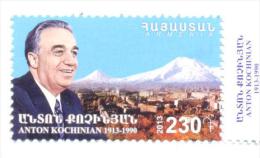 2013. Armenia, Anton Kochinian, Stteman, 1v,  Mint/** - Armenien