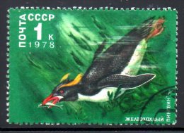 URSS. N°4498 Oblitéré De 1978. Manchot. - Antarctische Fauna