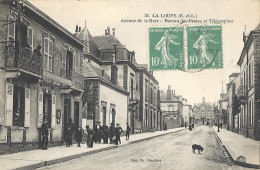 CPA La Loupe - Avenue De La Gare - Bureau Des Postes Et Télégraphes - La Loupe