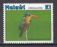 Malawi 1980 Mi Nr 355 Vogel, Bird, Ijsvogel, Kingfisher - Malawi (1964-...)