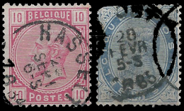 YT 38 Et 40 - 1883 Leopoldo II