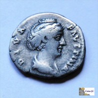 Roma - Faustina Madre - Denario - 138/141 DC. - The Anthonines (96 AD Tot 192 AD)