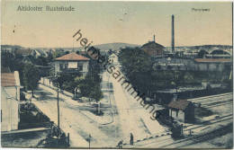 Buxtehude - Altkloster - Panorama - Bahnübergang - Verlag A. Sternberg Hamburg 1909 - Buxtehude