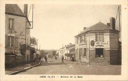 - Loire Atlantique -ref -B656-  Legé - Avenue De La Gare - La Poste - Postes - Carte Bon Etat - - Legé