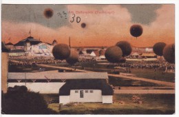 FRANKFURT A. Main (Allemagne-Hesse) Luftschiffahrt 1909-Aérostation-Ballon-Montgolfière-Aviation-Ballonplatz-Dirigeable- - Fesselballons