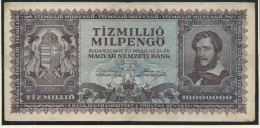 Hongary  1945   10 000 000 Milpengö Type - Ungarn