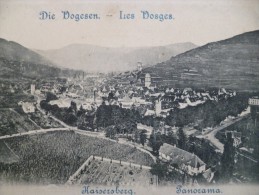 CPA  68 Haut Rhin Kaysersberg Panorama Die Vogesen Les Vosges - Kaysersberg