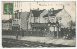 95 - PIERRELAYE - Café Du Chemin De Fer - Pierrelaye