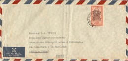 Congo Belge-lettre Par Avion- Timbre Leopoldville-20f- - Covers & Documents