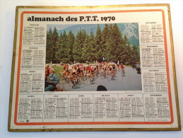 (30) GARD Calendrier Almanach Des PTT 1970 - Tamaño Grande : 1961-70