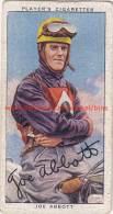 1937 Speedway Rider Joe Abbott - Tarjetas