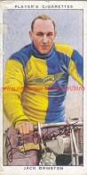 1937 Speedway Rider Jack Ormston - Trading-Karten