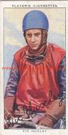 1937 Speedway Rider Vic Huxley - Trading Cards