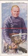 1937 Speedway Rider Cliff Parkinson - Trading Cards