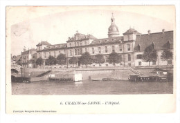 CHALON SUR SAONE L'HOPITAL Used (écrite) ALTRINCHAM RECEIVING POSTMARK CIRCLE POSTMARK - Chalon Sur Saone