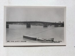 AK   IRAK  IRAQ    BAGHDAD   REAL PHOTO   ELDORADO PHOTO     KING GHAZI BRIDGE - Iraq