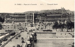 75 - PARIS - Place De La Concorde - Concorde Square - Neuve - Andere Monumenten, Gebouwen