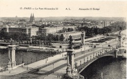75 - PARIS - Le Pont Alexandre III - Alexandre III Bridge - Neuve - Ponti