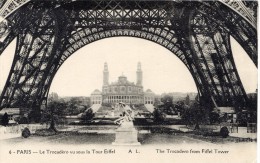 75 - PARIS - Le Trocadéro Vu Sous La Tour Eiffel - The Trocadero From Eiffel Tower - Neuve - Eiffelturm