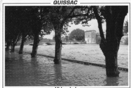QUISSAC (Gard) Le Vidourle En Crue - "vidourlade"  (Lot 1) - Quissac