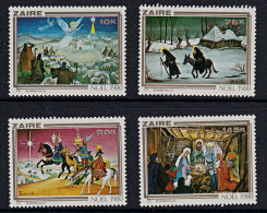 A0331 ZAIRE 1980, Christmas, Noel  MNH - Unused Stamps