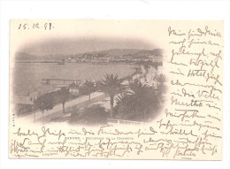 ALPES MARITIMES 06 CANNES BOULEVARD DE LA CROISETTE PIONNIERE 1898 ?? 1897 1899 ? - Cannes