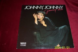 JEANNE  MAS  °  JOHNNY  JOHNNY - 45 T - Maxi-Single